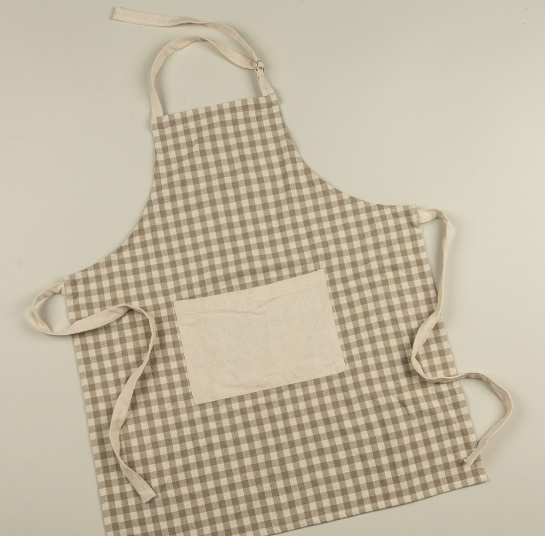 Tan and Cream Apron