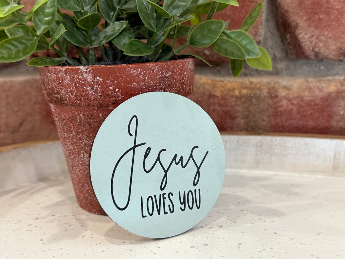 Jesus Loves You Magnet - 3 Styles