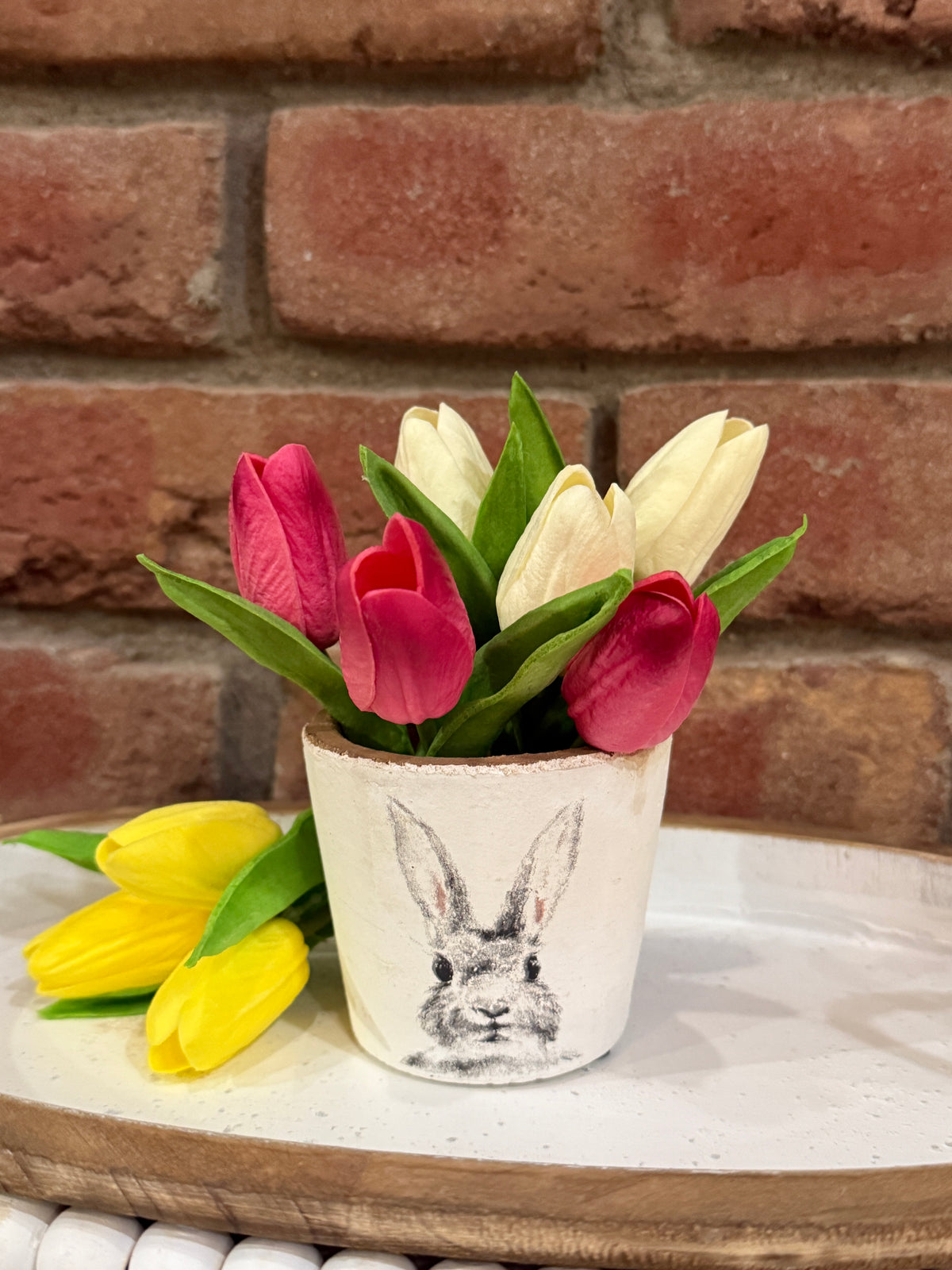 Bunny planter pot