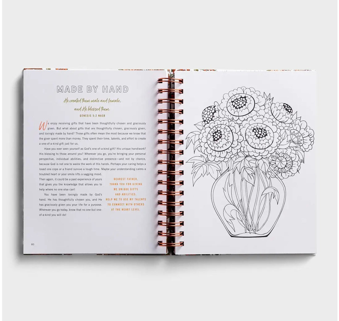 Set Your Mind on Things Above: Devotional Coloring Book