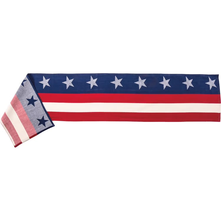 Red White and Blue Table Runner