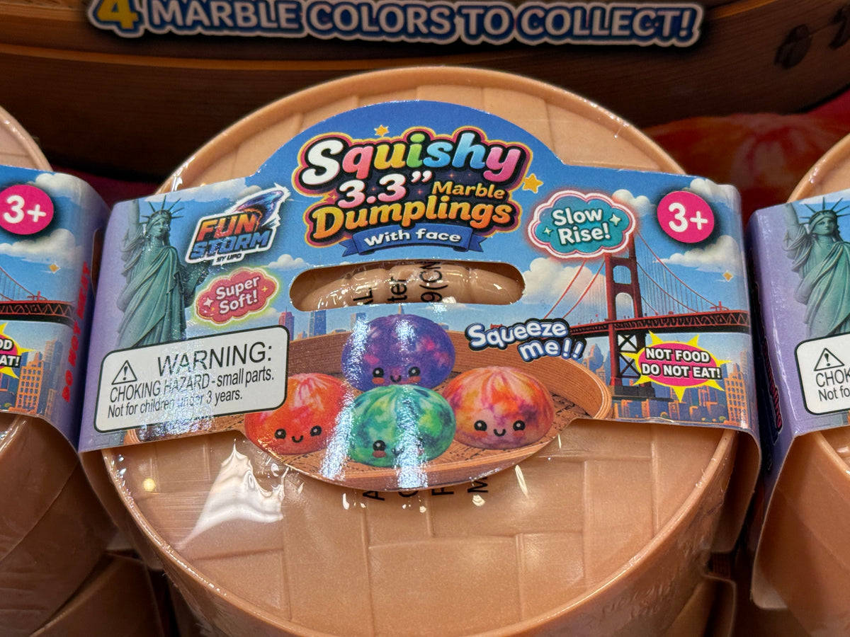 Fun Storm Marbled Squishy Dumpling