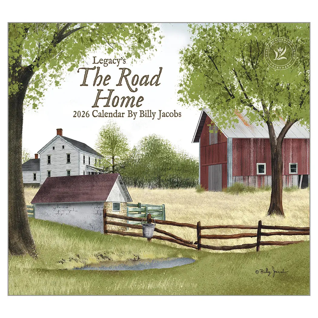 The Road Home 2026 Wall Calendar