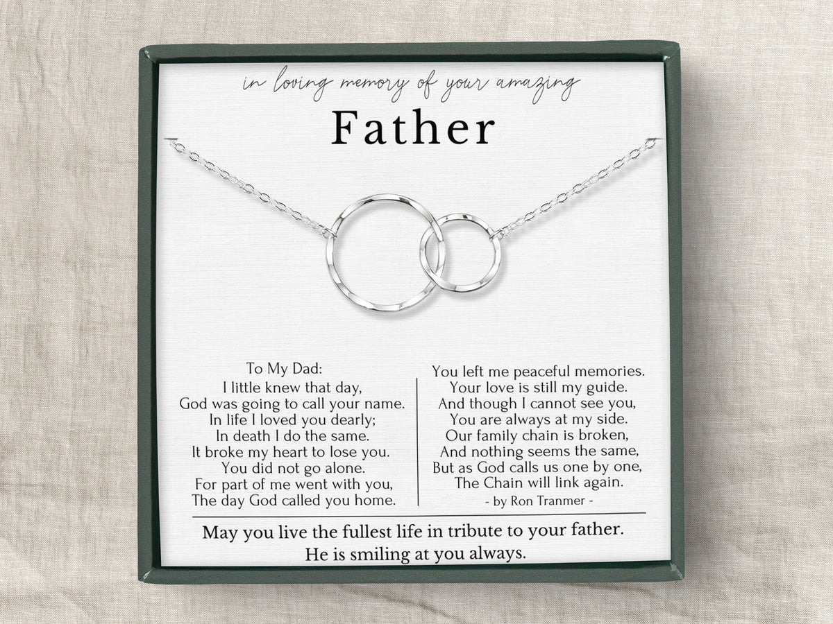 Father Memory Necklace - Two Styles