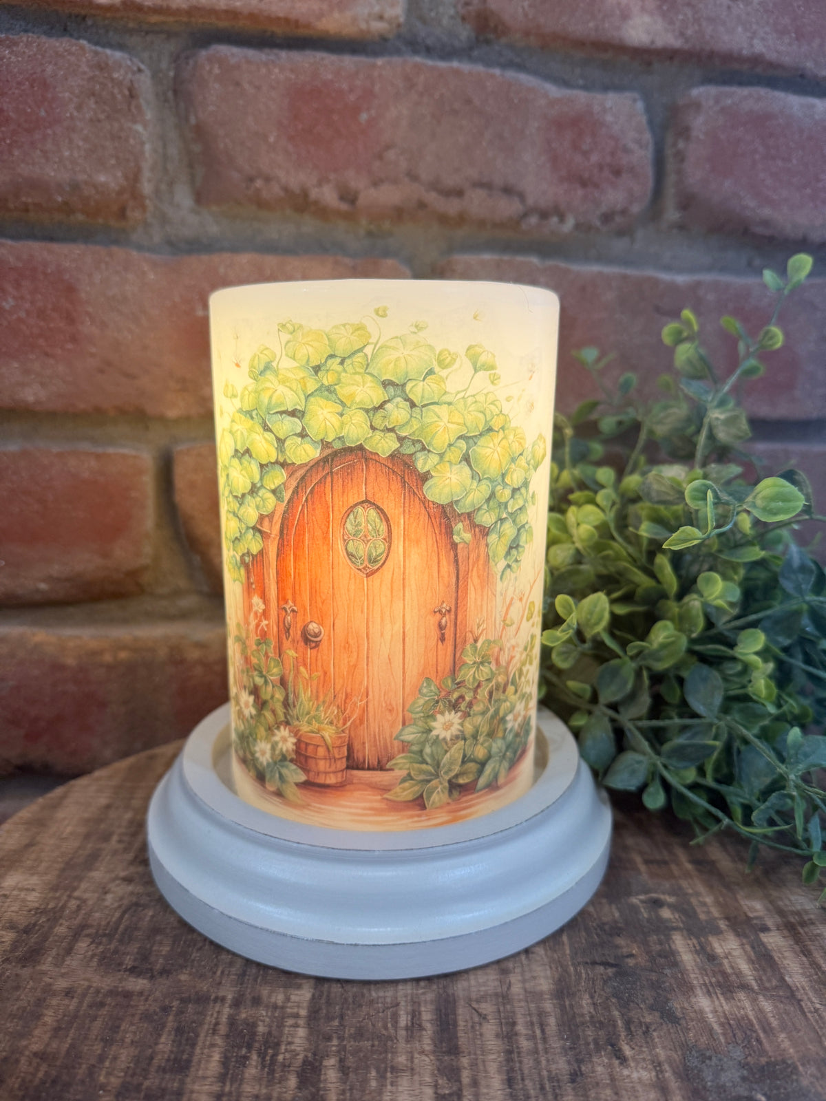Irish Door Candle Sleeve