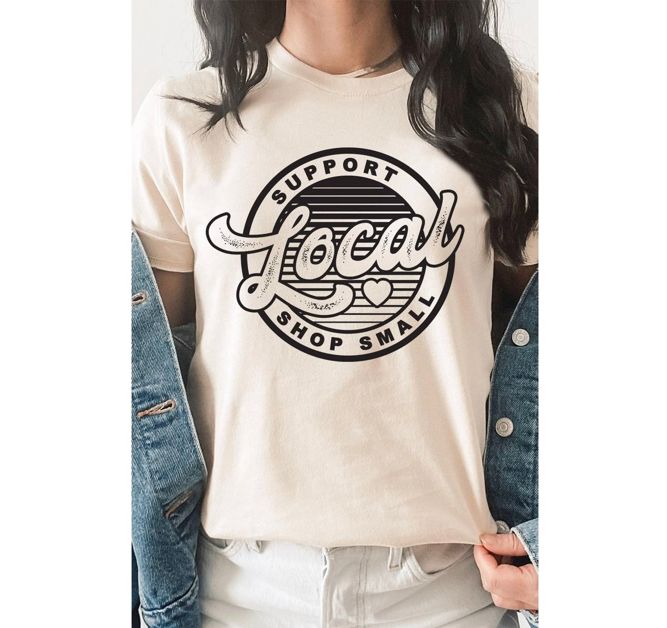 Support Local Shop Small Graphic Tee