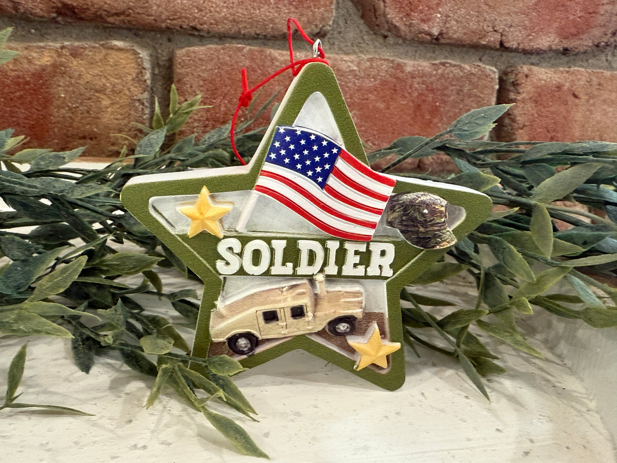 Military Ornaments - 4 Styles