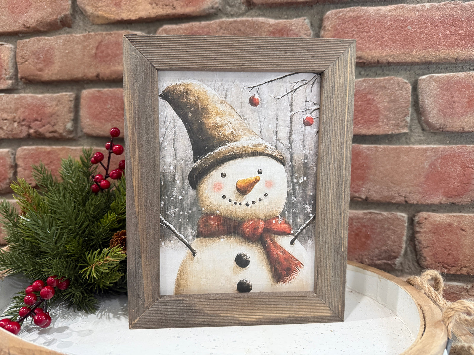 Chilly Man Framed Art