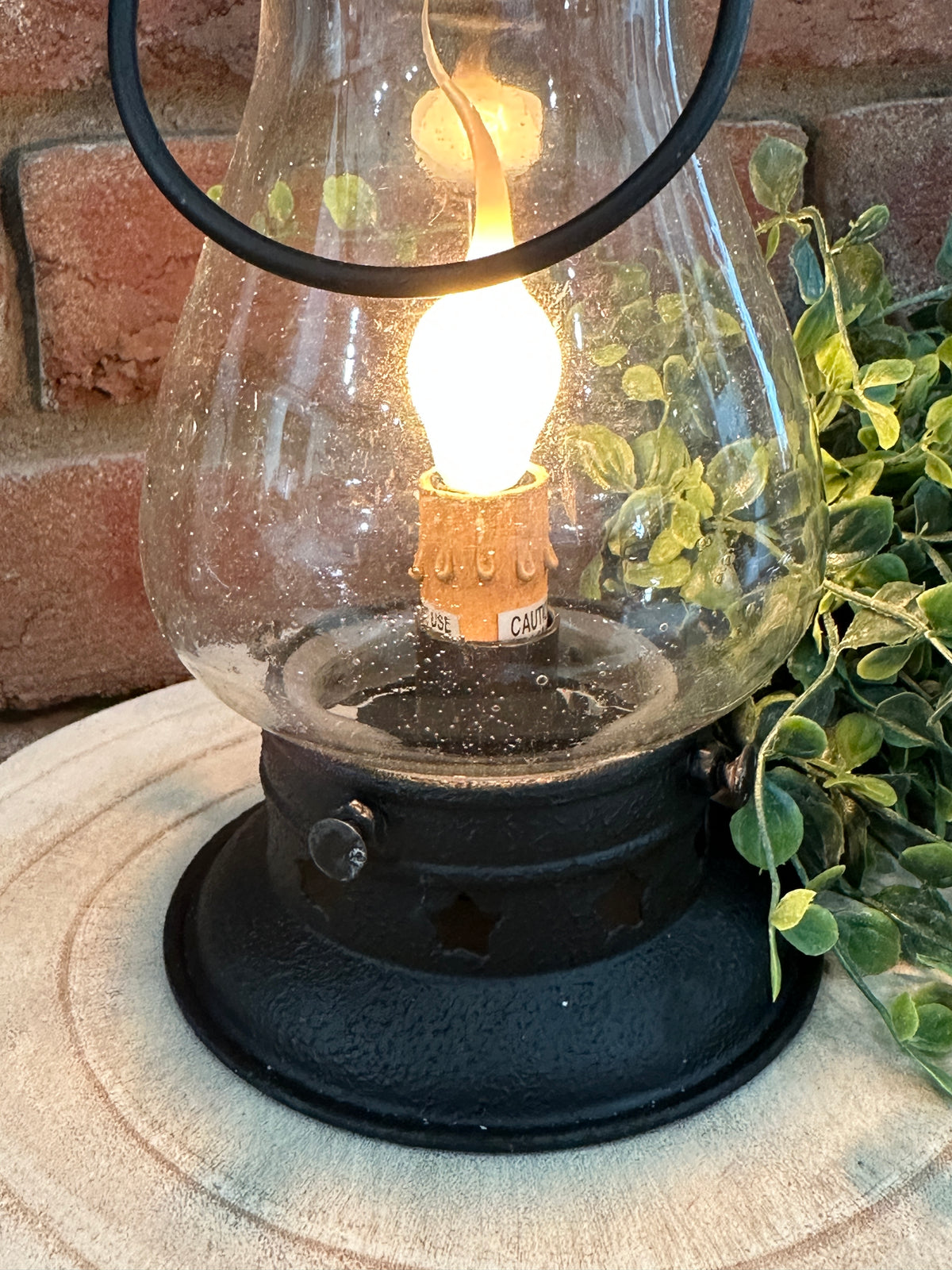 Tall Onion Lamp - Black