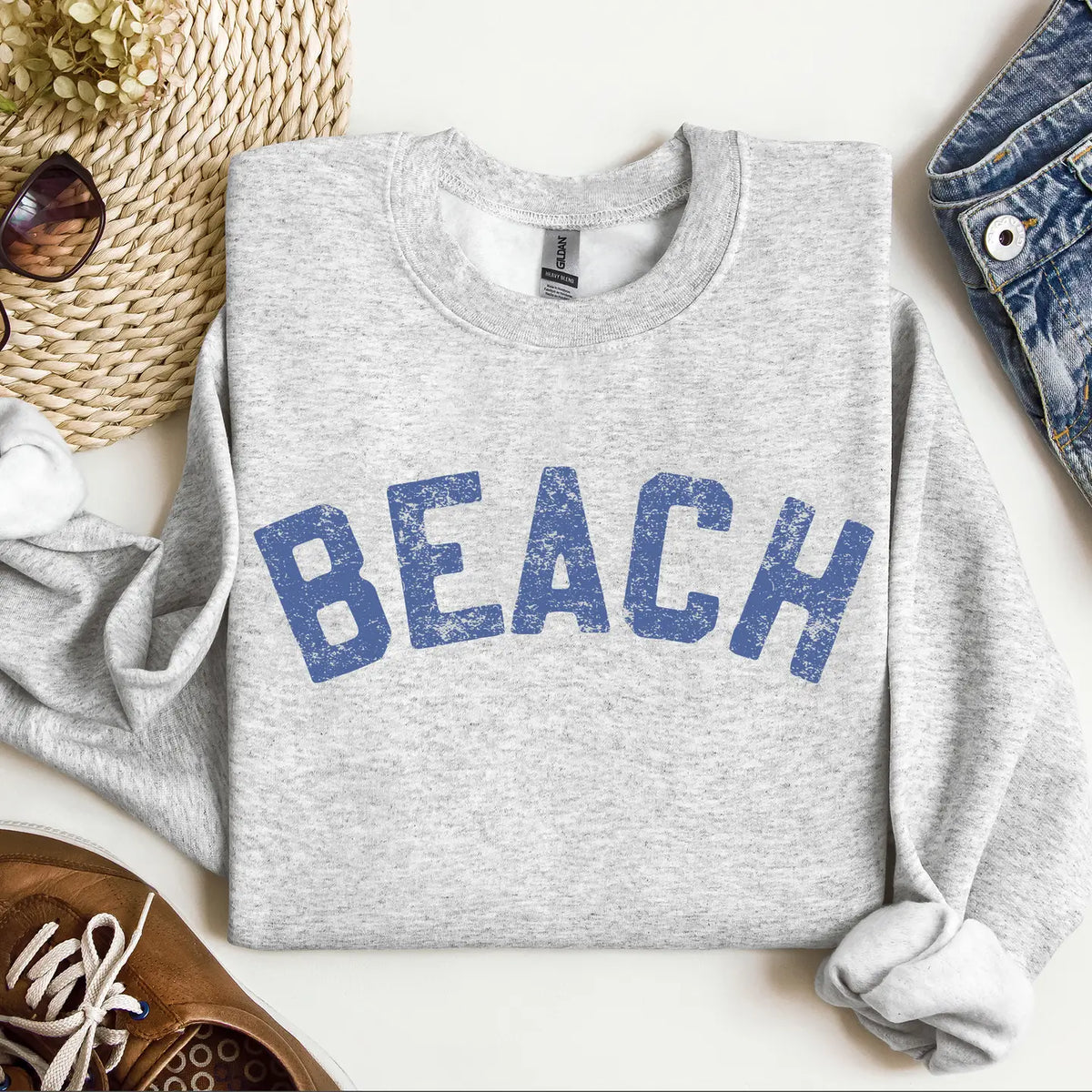 Beach Graphic Sweatshirt