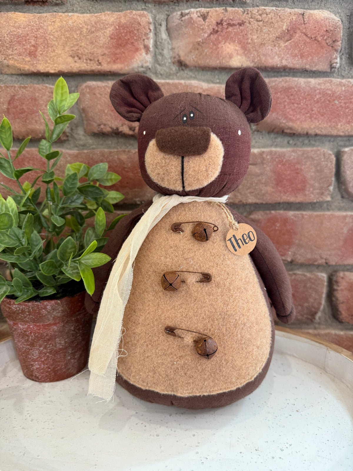Theo the Tattered Teddy