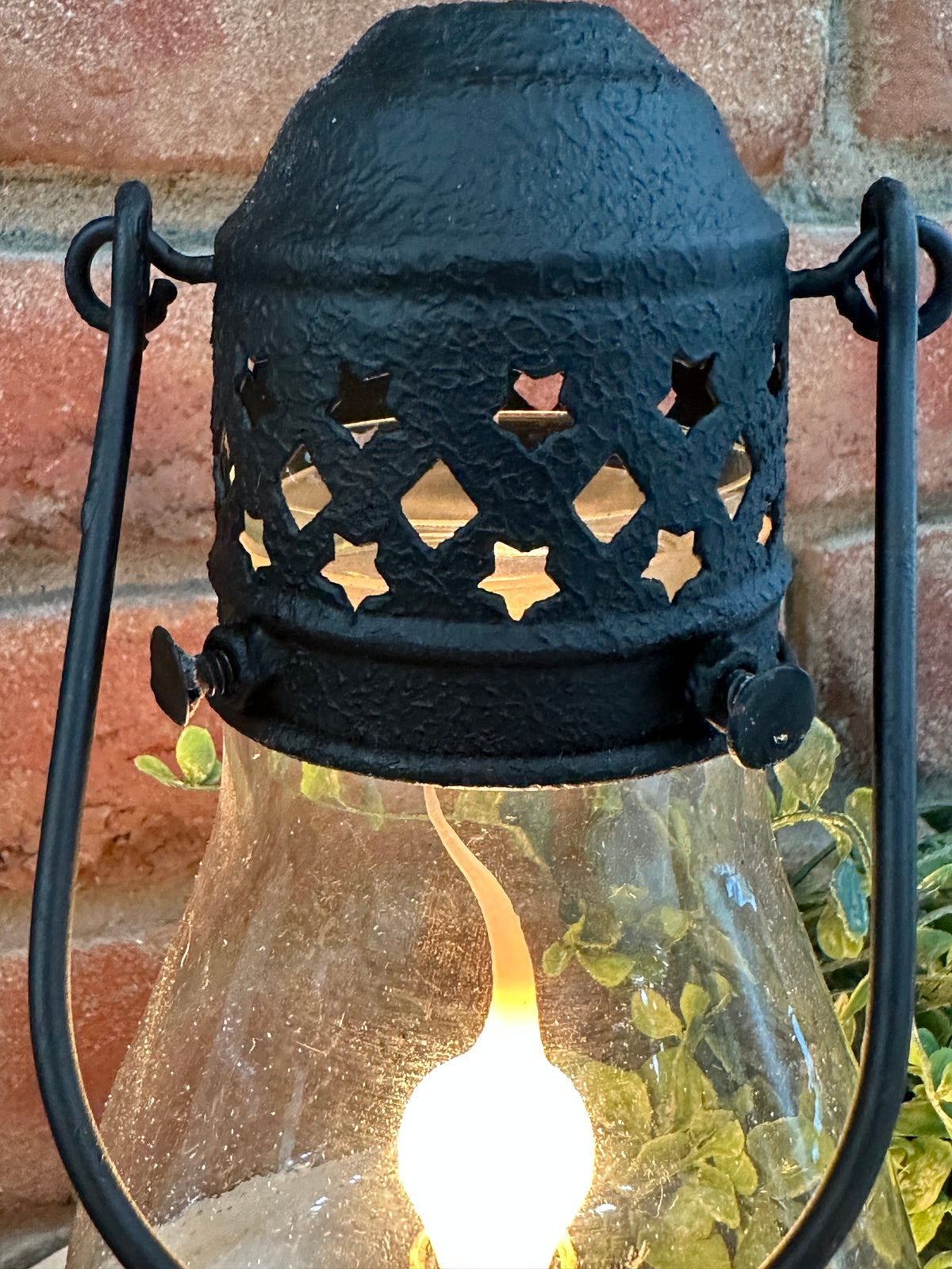 Tall Onion Lamp - Black