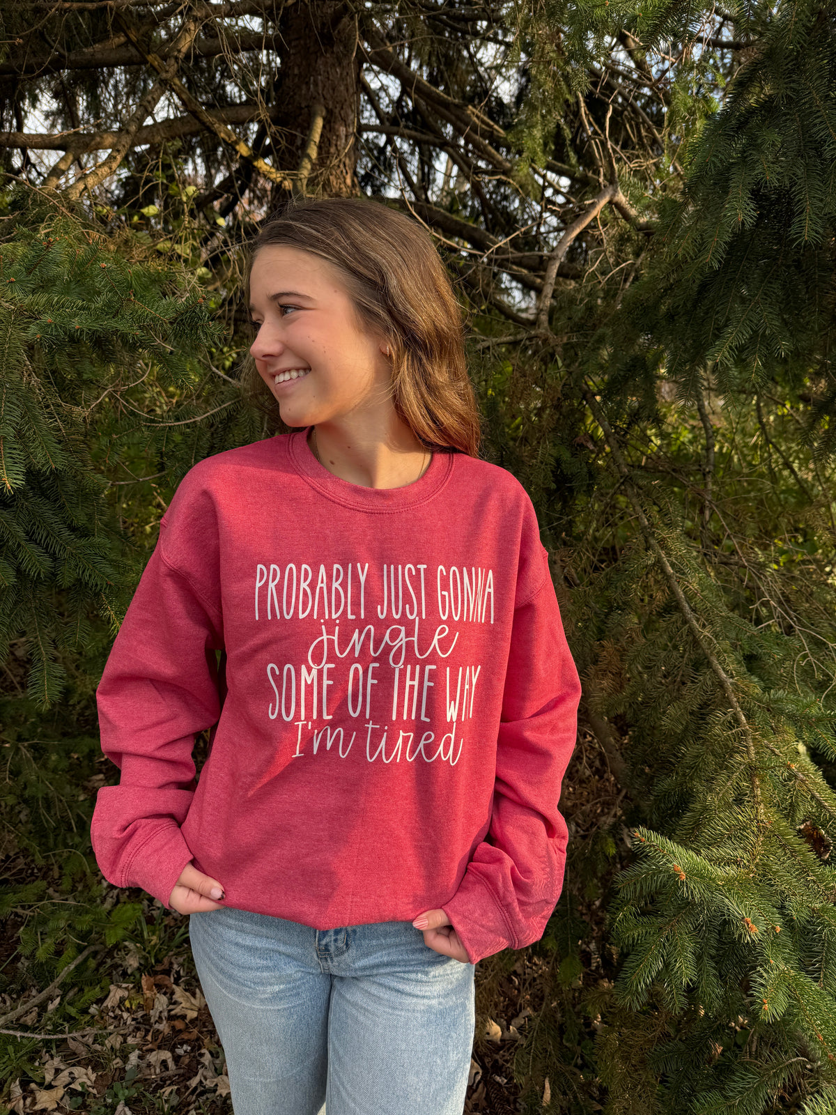 Jingle Some of the Way Graphic Sweatshirt