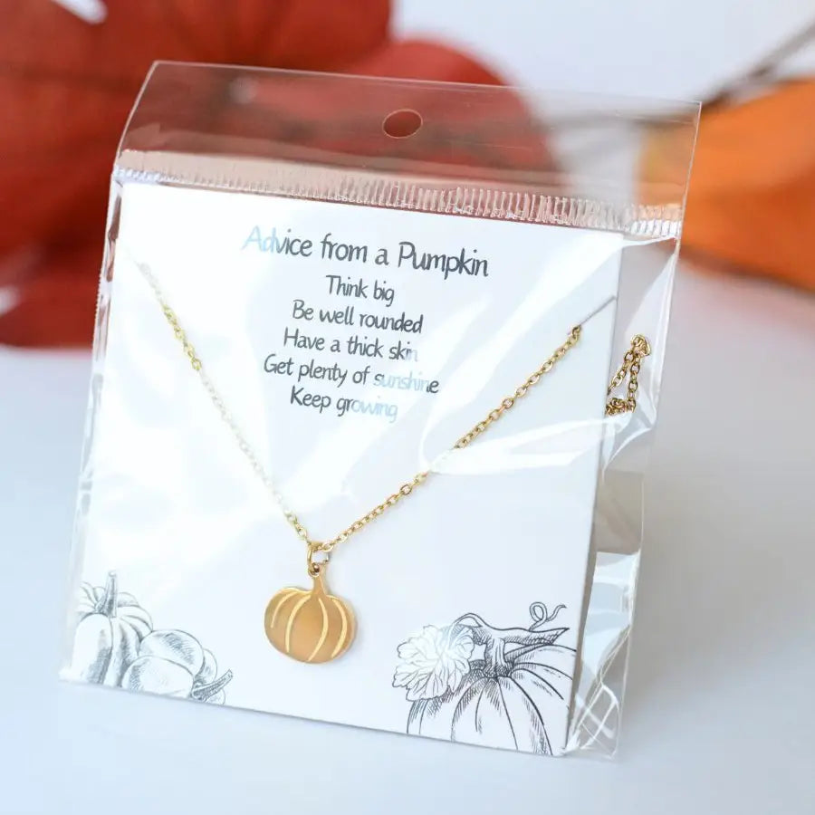 Pumpkin Necklace