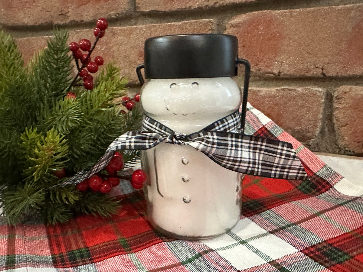 Snowman Candle - Two Sizes