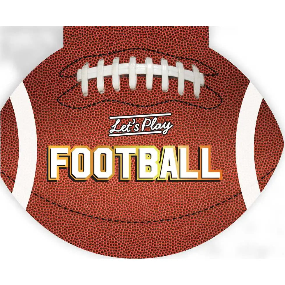 Let’s Play Football Shaped Board Book