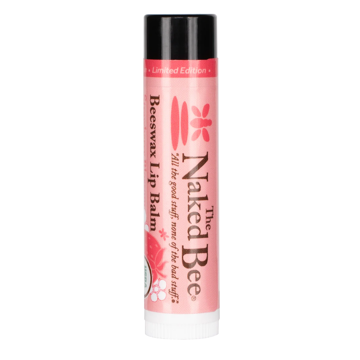 Naked Bee Strawberry Lip Care Duo