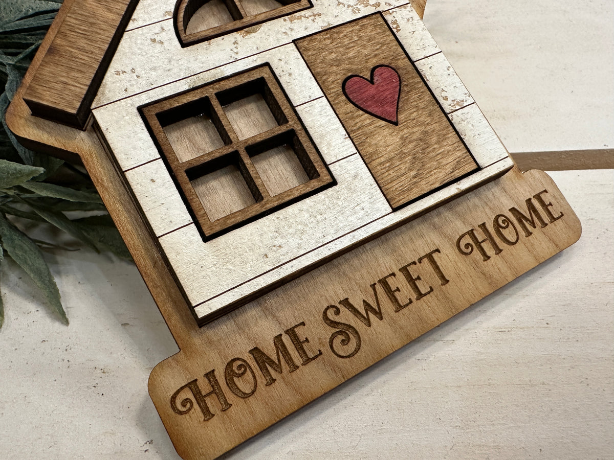 Handmade Home Sweet Home Ornament