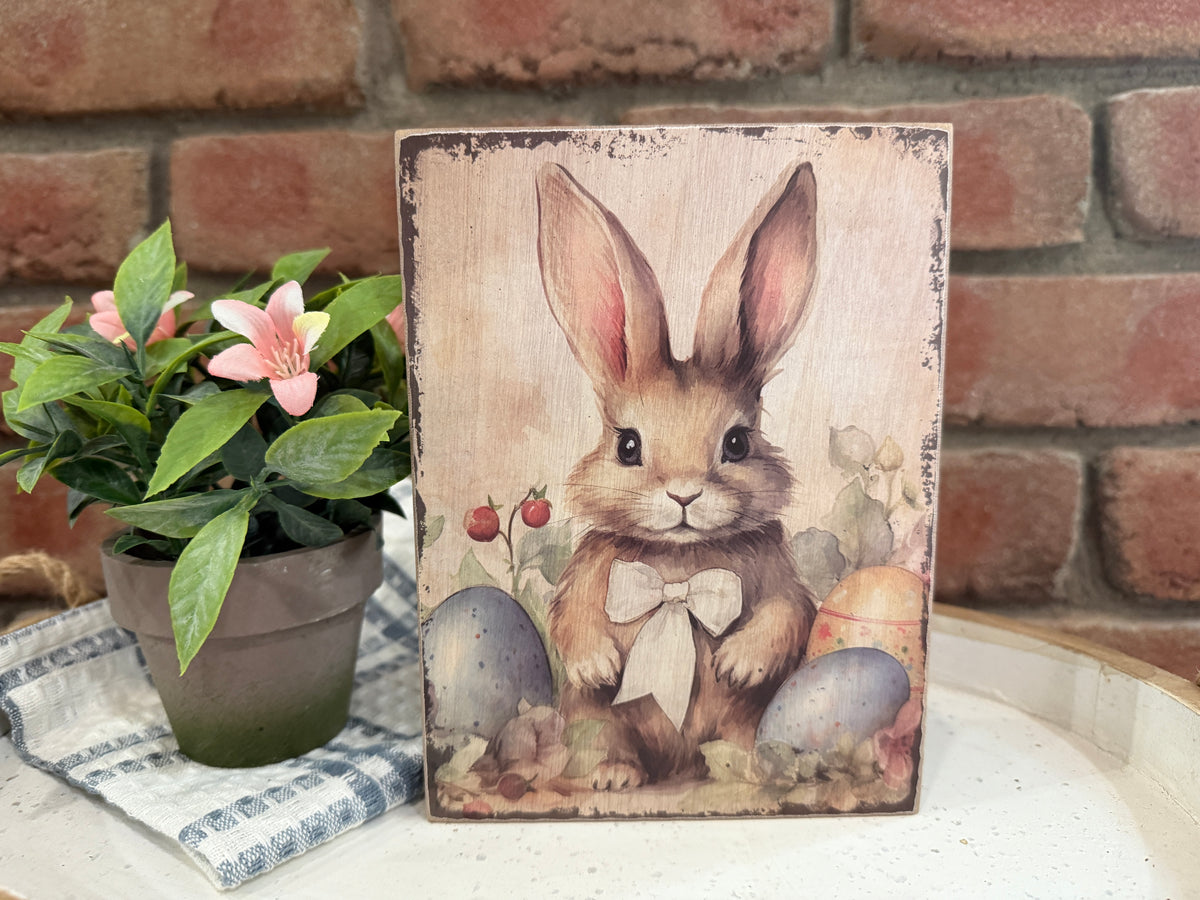 Bunny Wood Blocks - 3 Styles