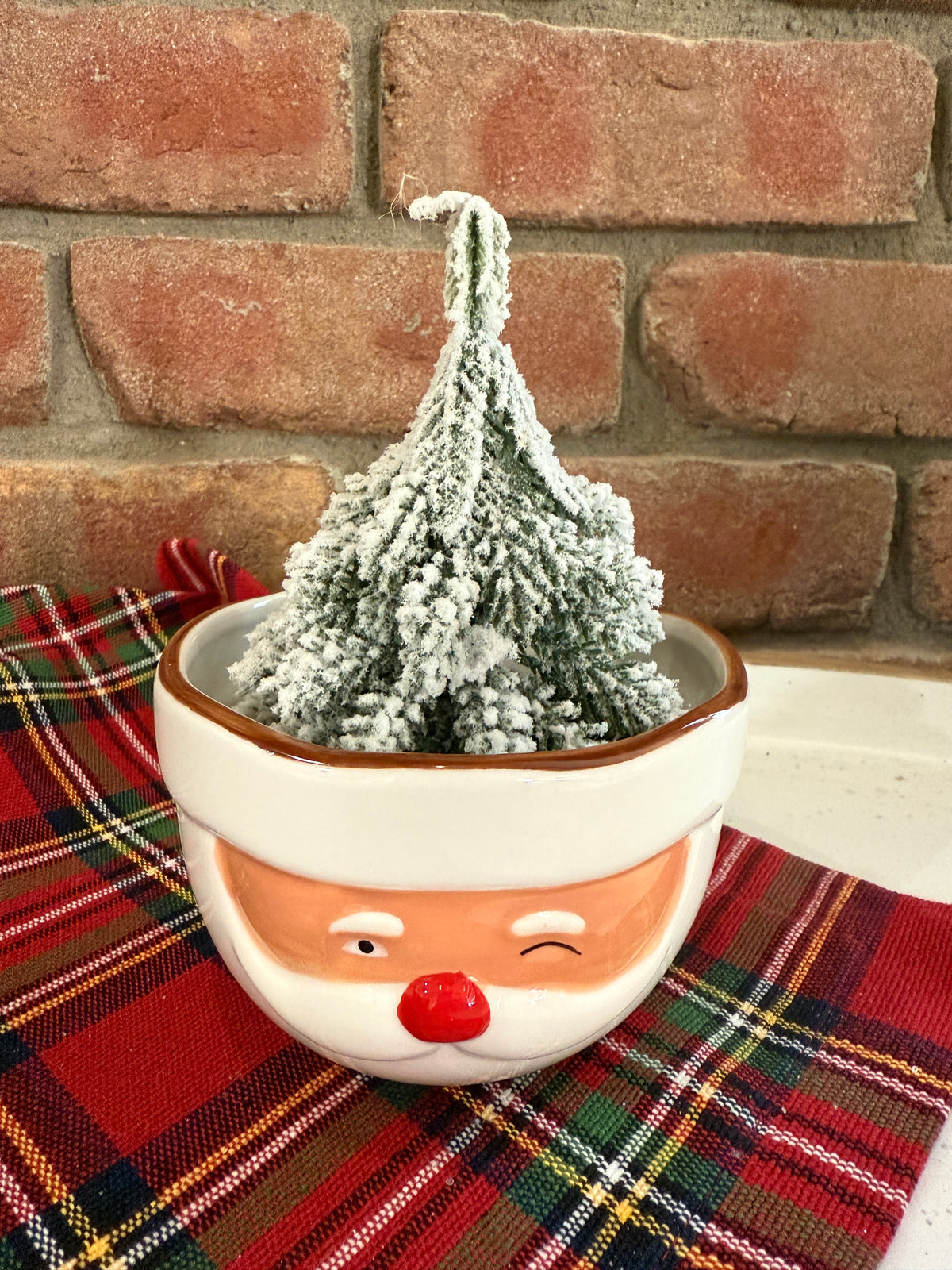 Santa Head Mixing Bowl - Small