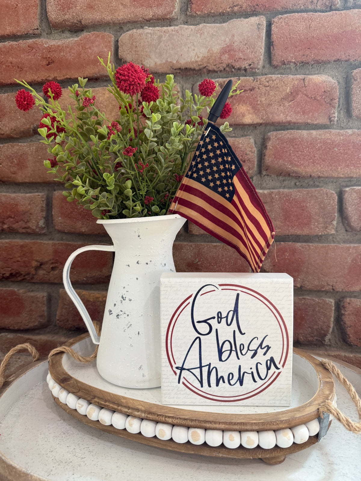 Perfect Pitcher Americana Arrangement
