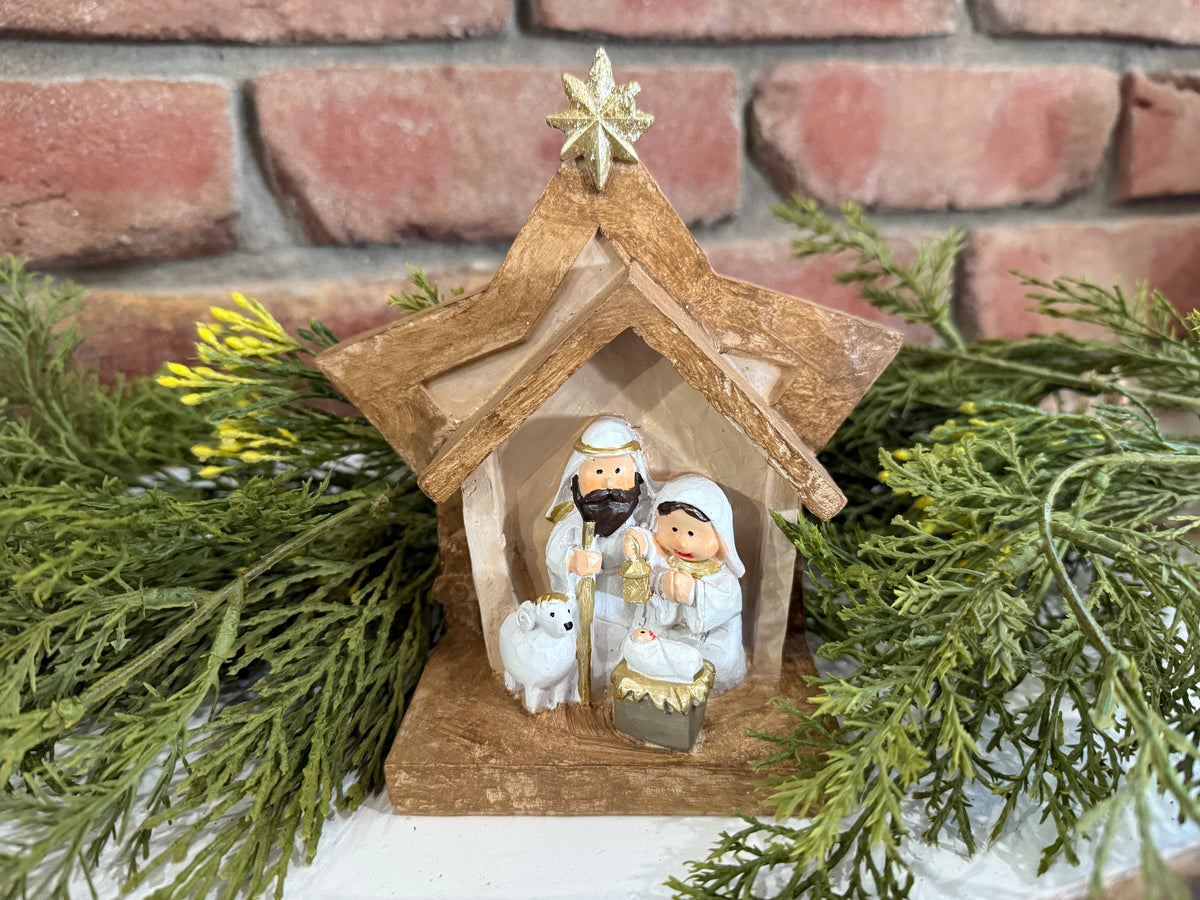 Star with Holy Family