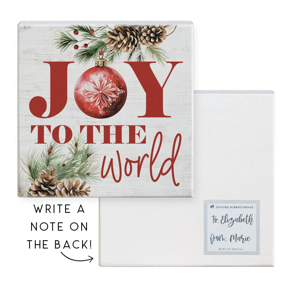 Joy to the World Gift-A-Block