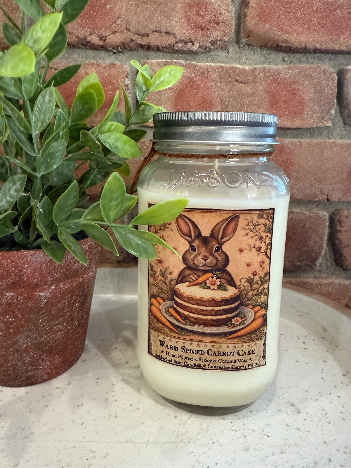 Warm Spiced Carrot Cake Jar Candles - 2 Sizes