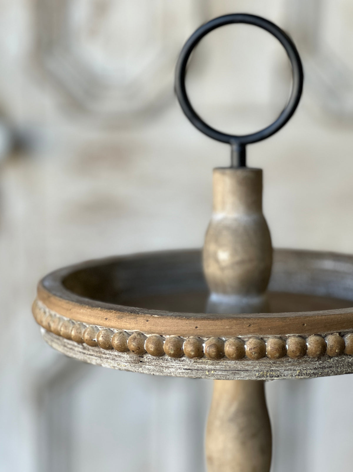 Eliza Two Tier Tray - Natural