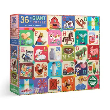 My Farm Alphabet 36 Piece Giant Puzzle