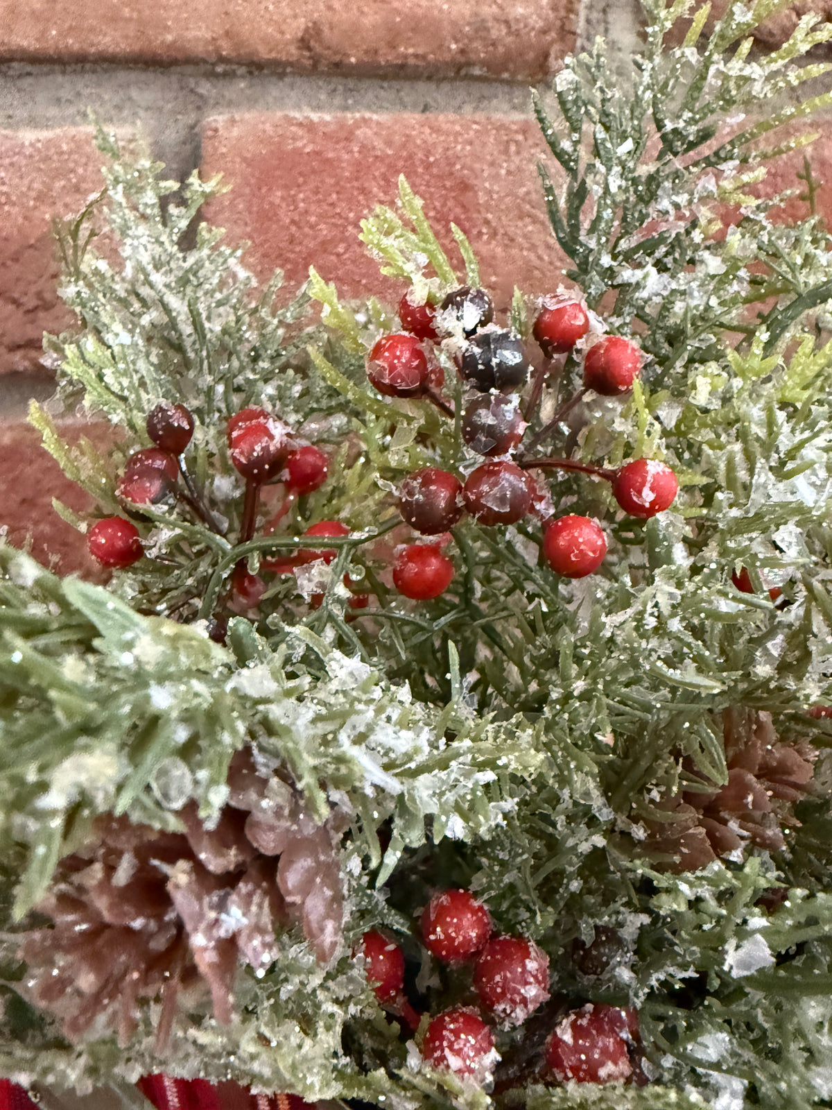 Beatrice Pitcher Holiday Arrangement