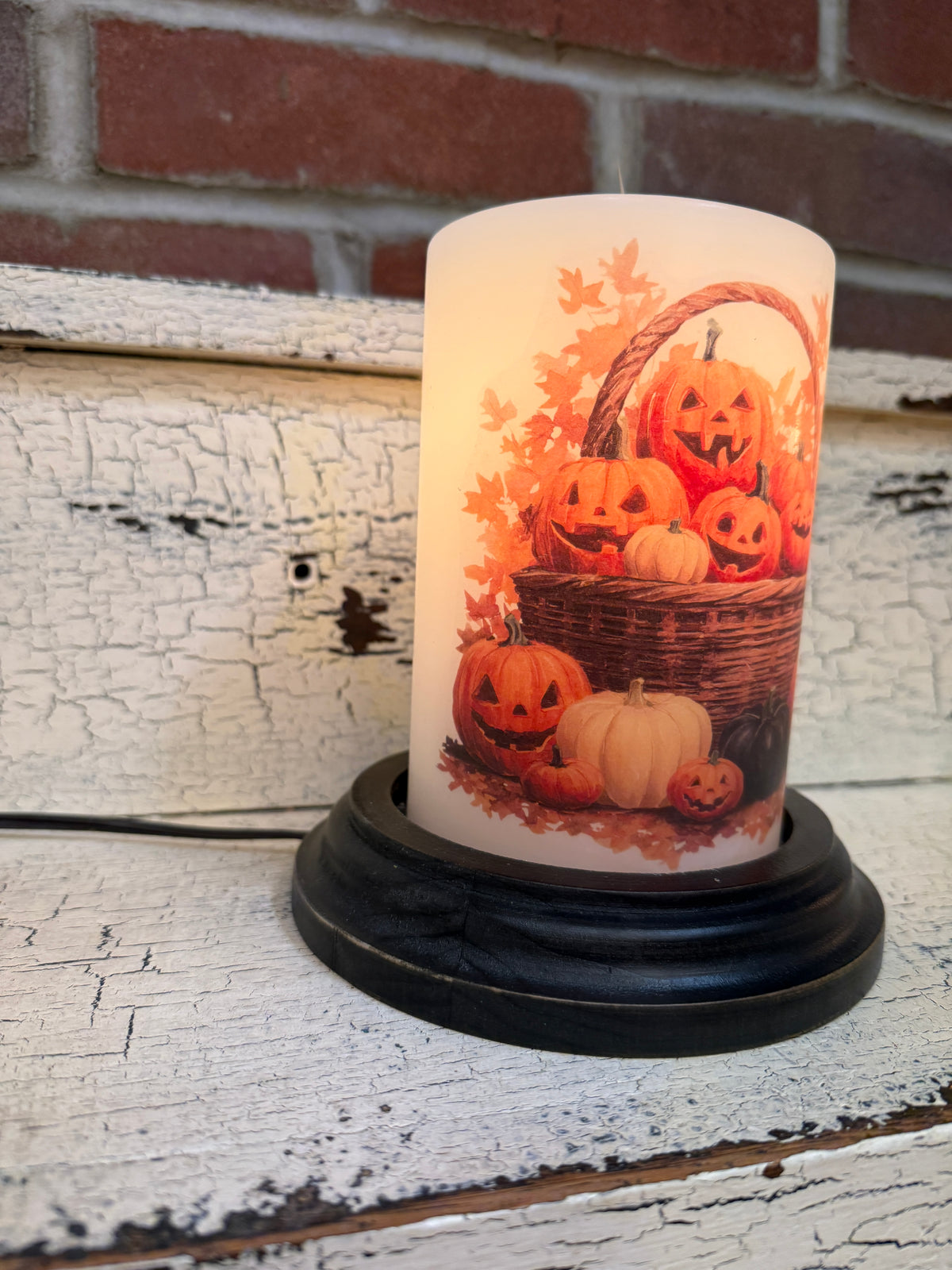 Basket of Jacks Candle Sleeve