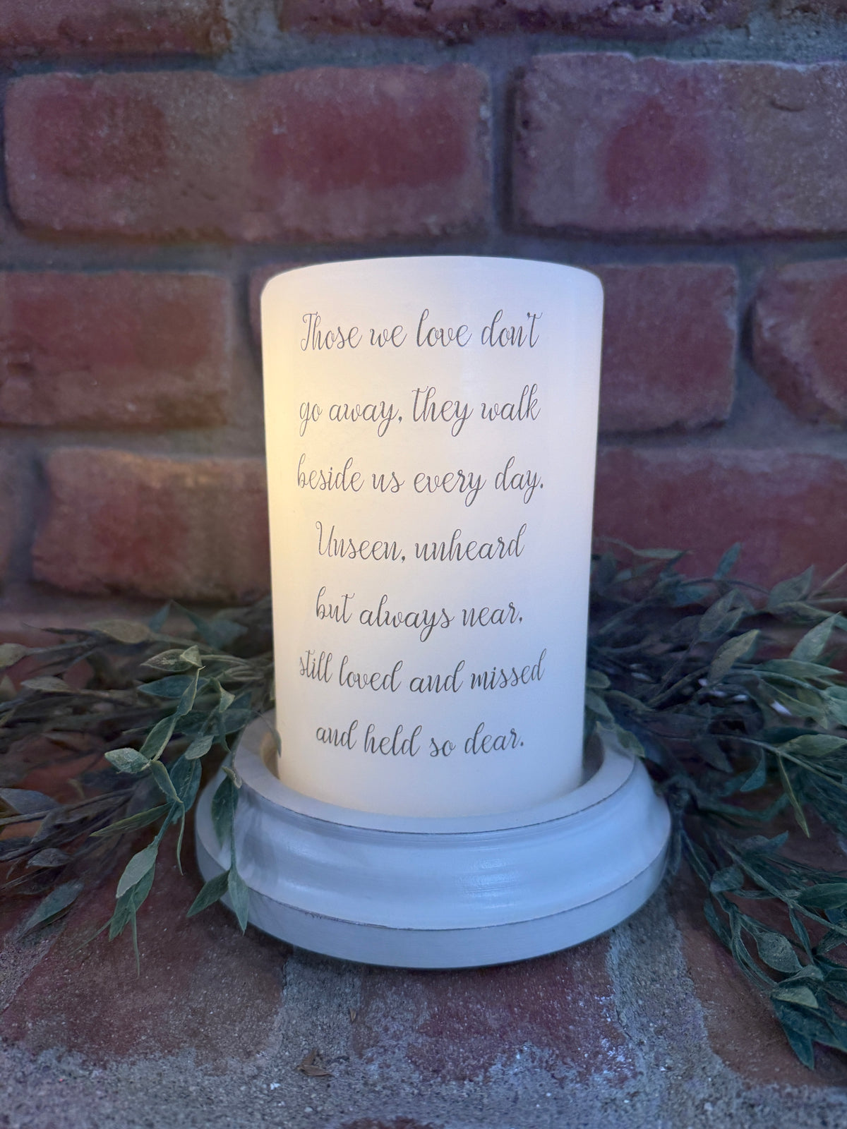 Those We Love Candle Sleeve