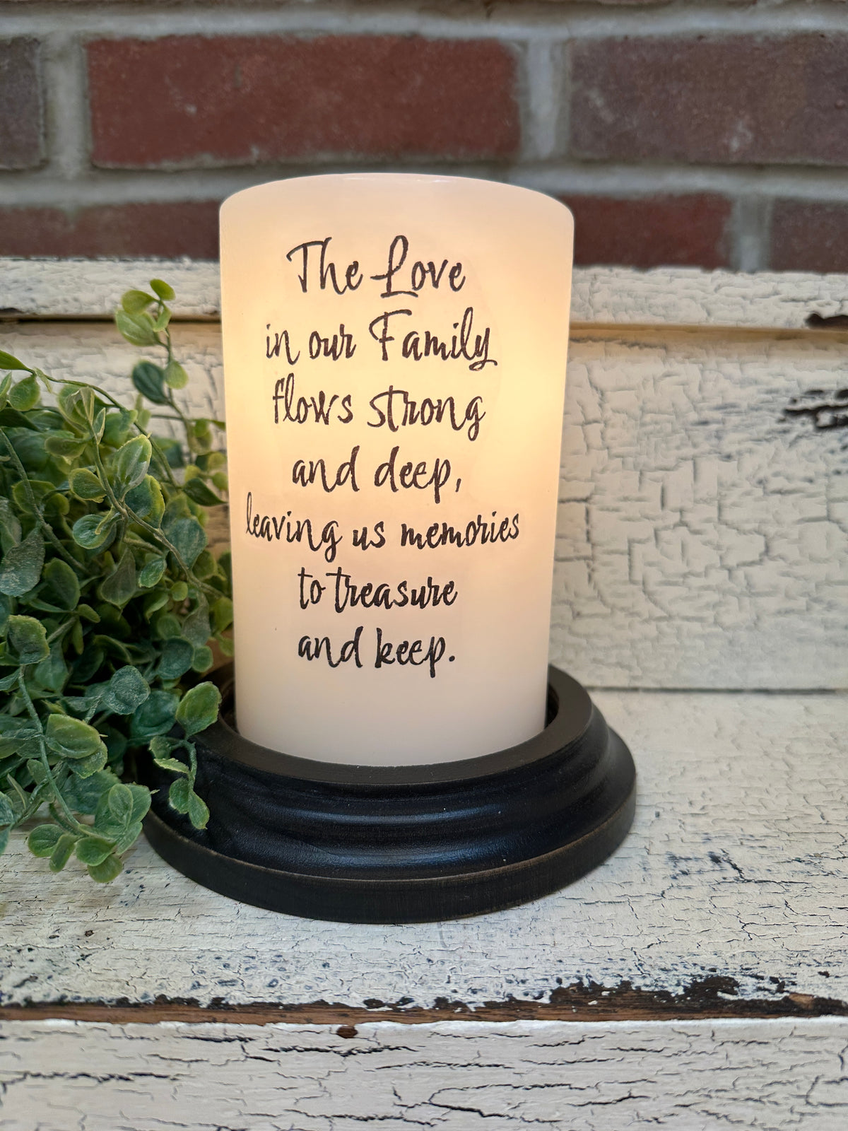 Love of Family Candle Sleeve