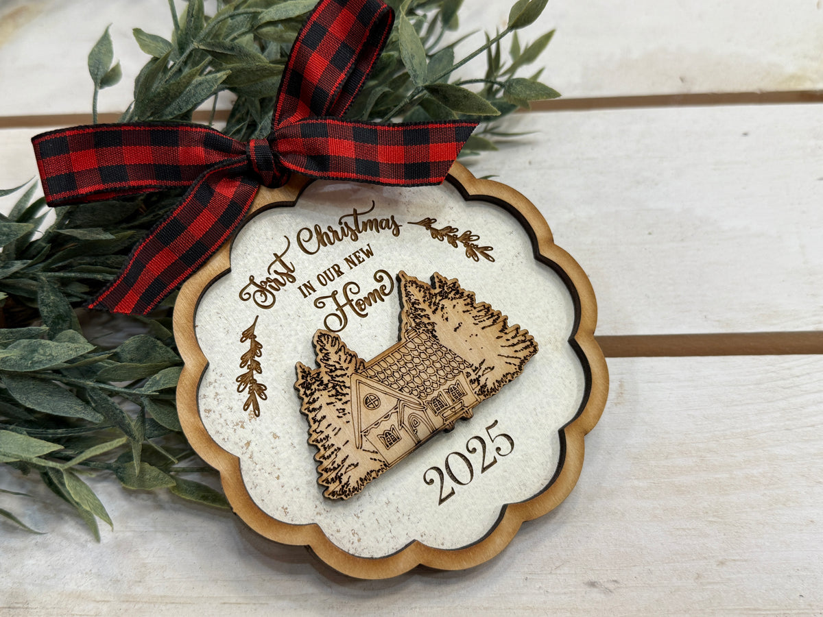 Handmade New Home 2025 Ornament