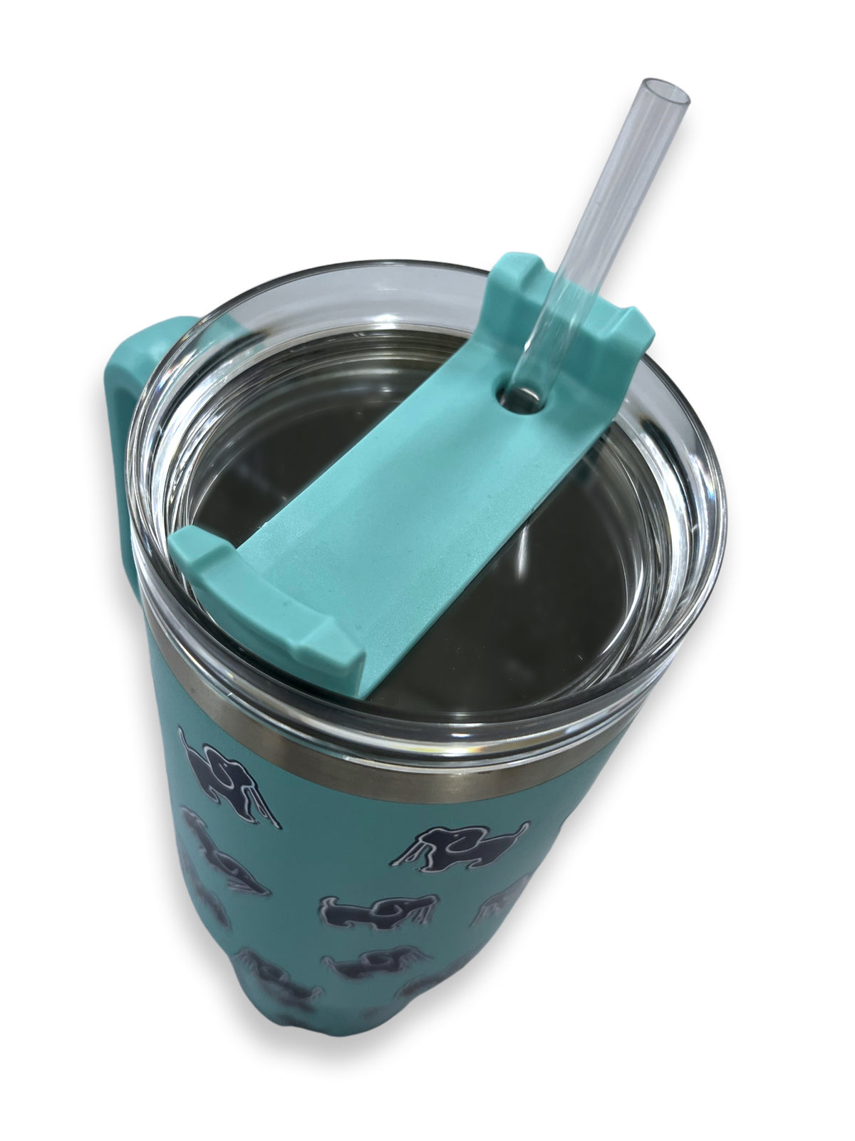 Puppie Love Logo Tumbler - Celadon