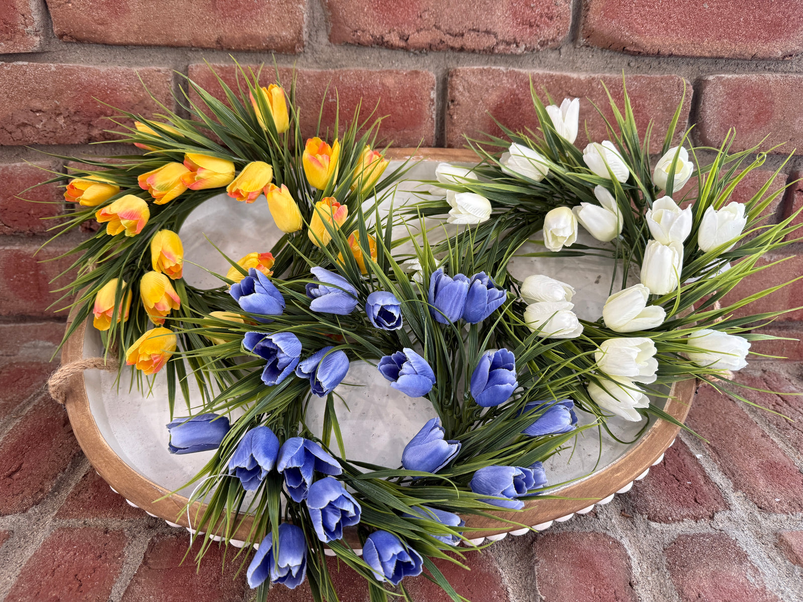 Teeny Tiny Tulip Candle Ring - 3 Colors