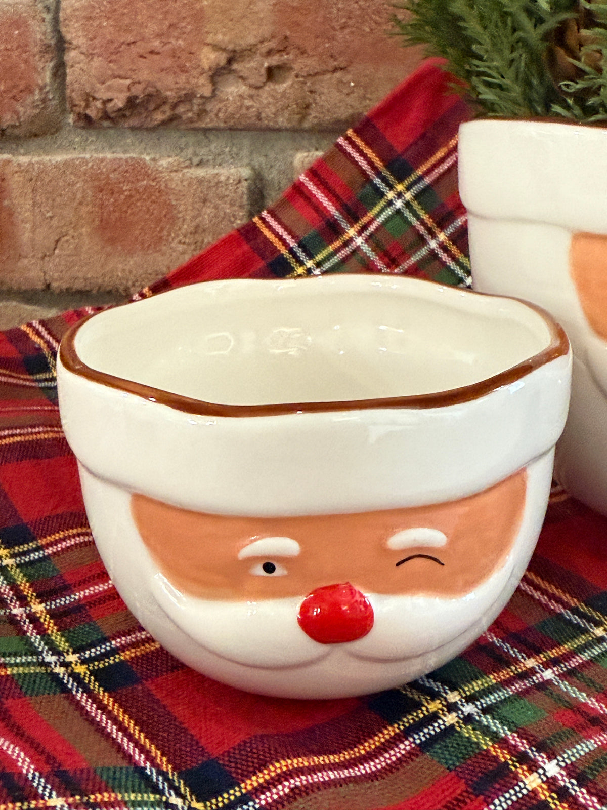 Santa Head Mixing Bowl - Small