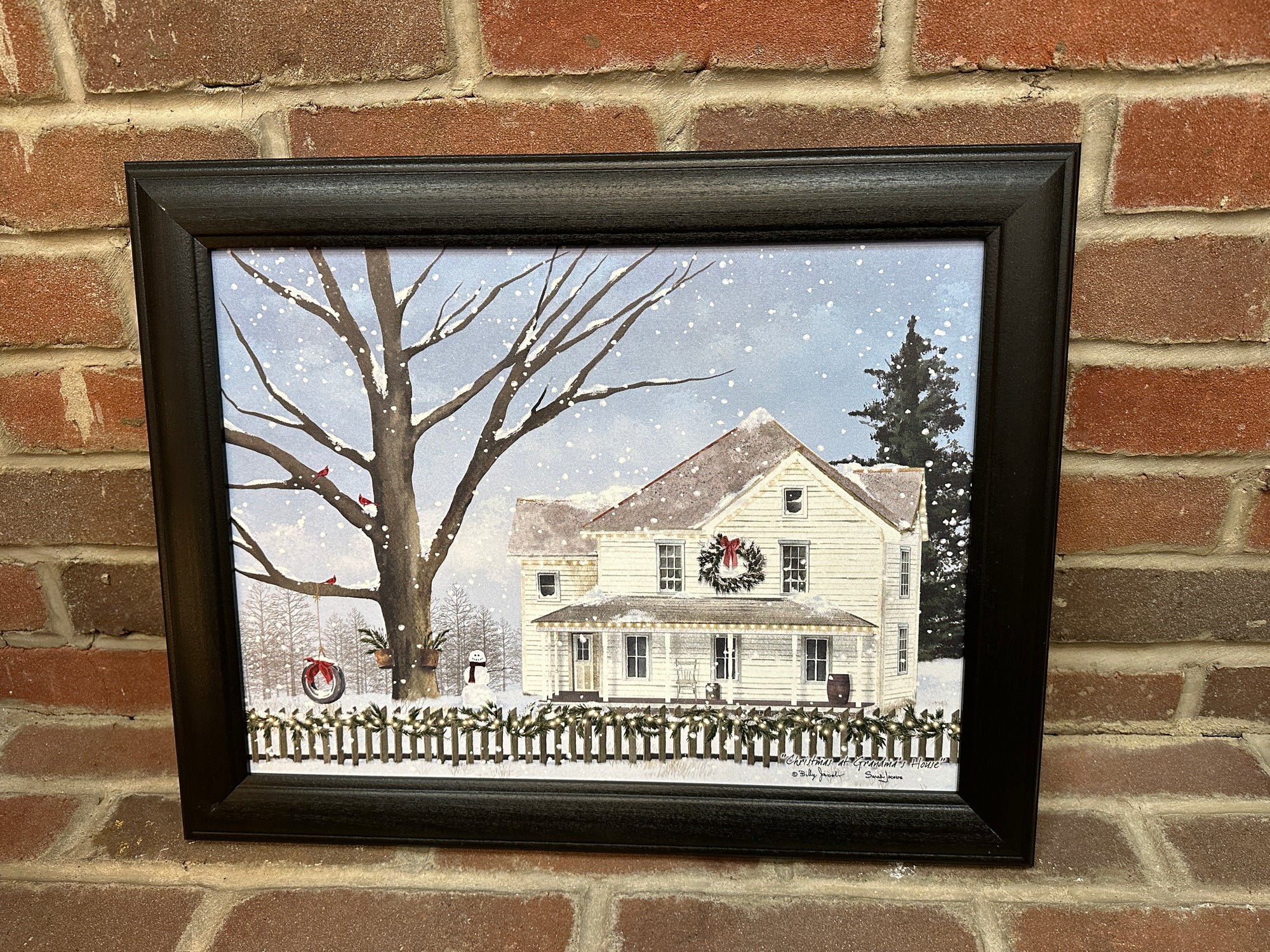 Christmas at Grandma’s House Framed Print - 2 Sizes