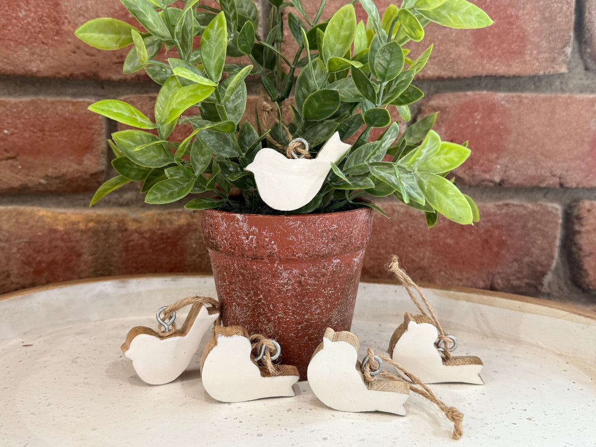 Wooden Bird Ornament