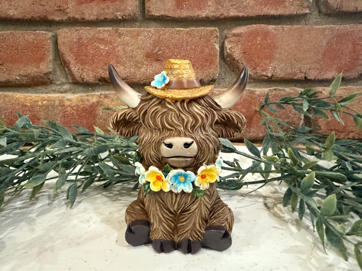 Highland Cow Dressed Up - 3 Styles