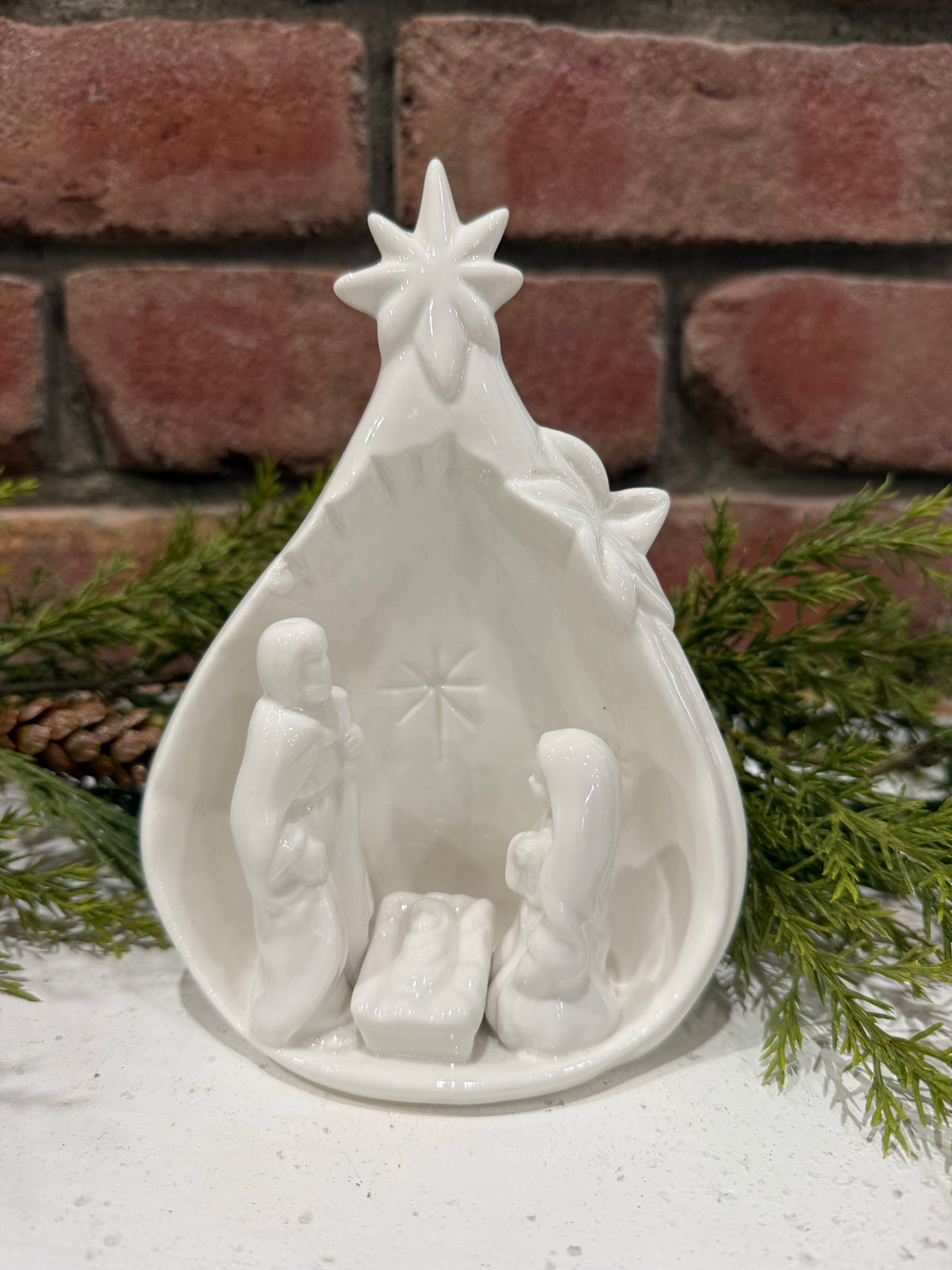 Ceramic Nativity Scene