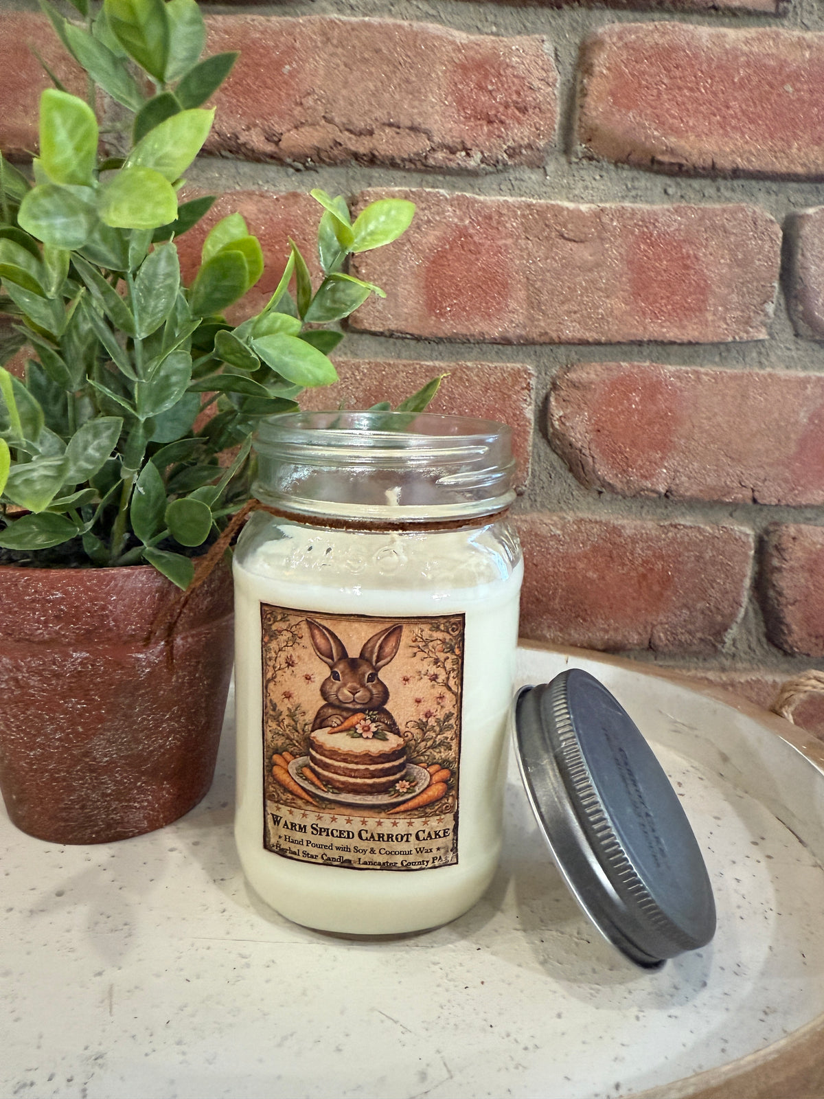 Warm Spiced Carrot Cake Jar Candles - 2 Sizes