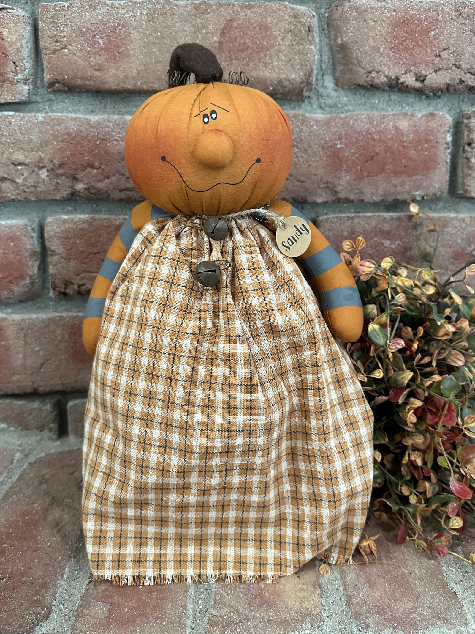 Sandy the Goofy Jack-o-Lantern