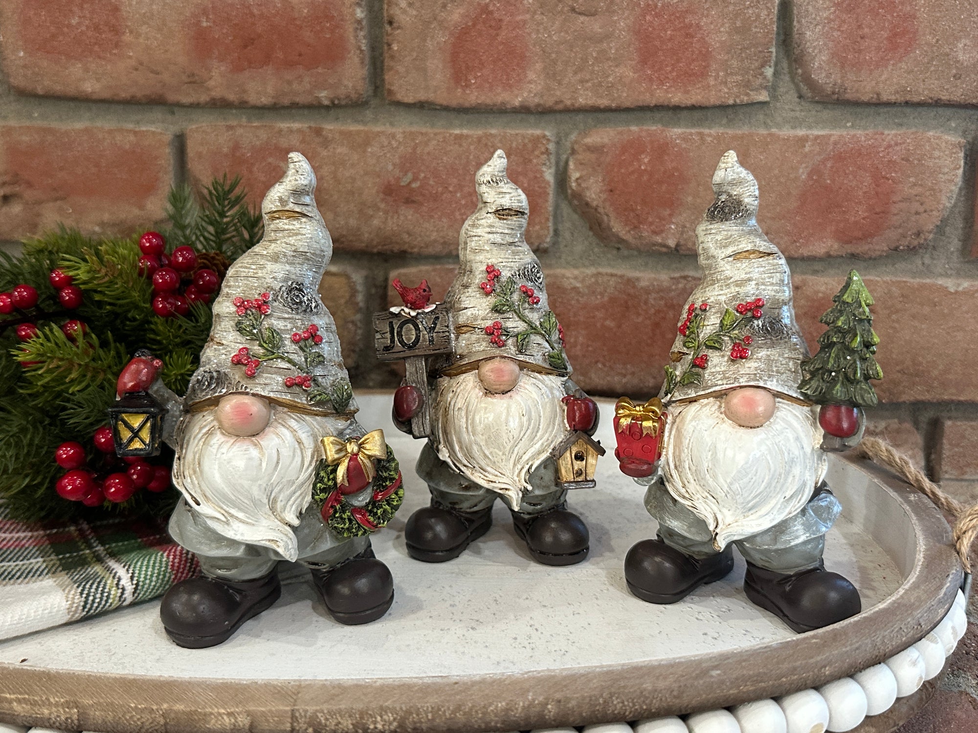 Holiday Gnome Figurine - 3 Styles