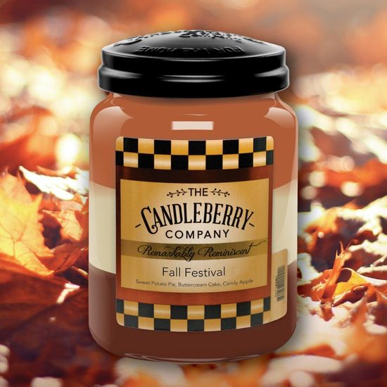 Fall Festival 26oz Candleberry Candle