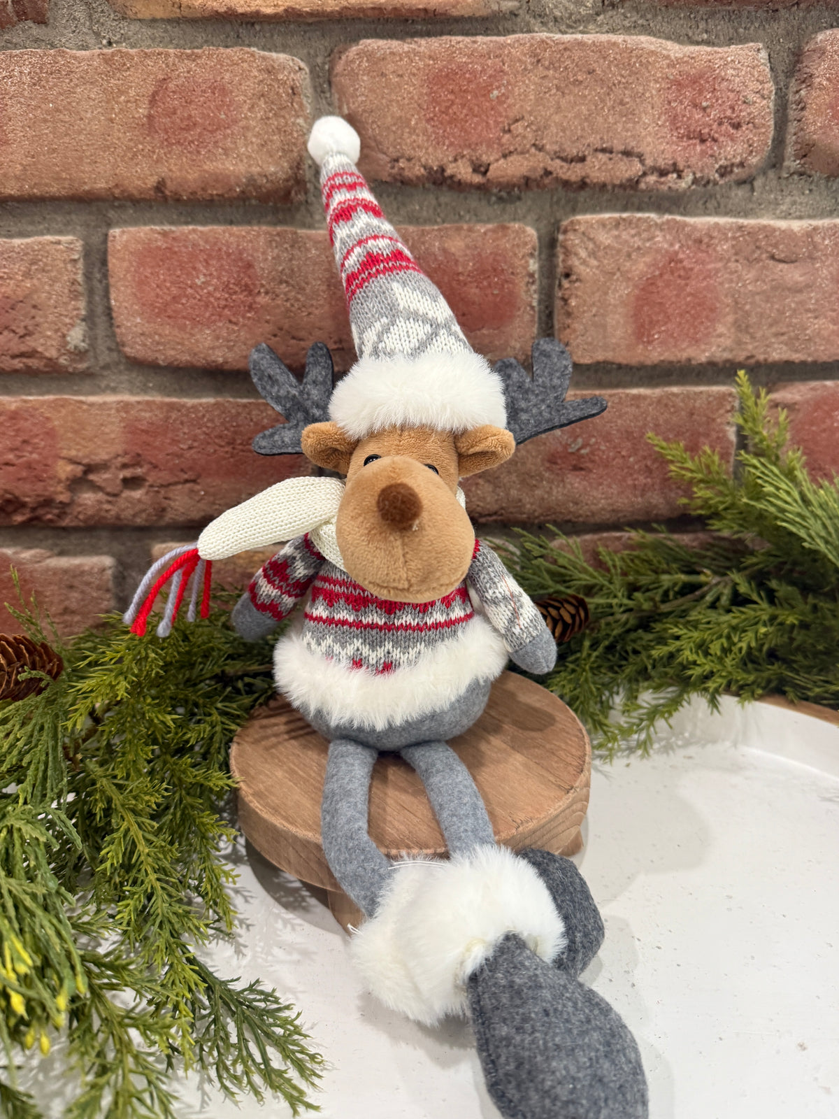 Holiday Moose Shelf Sitter - 2 Styles