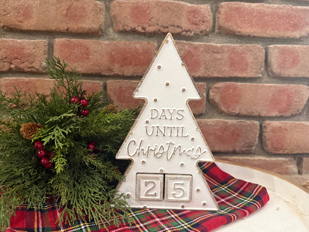 Countdown to Christmas Tree
