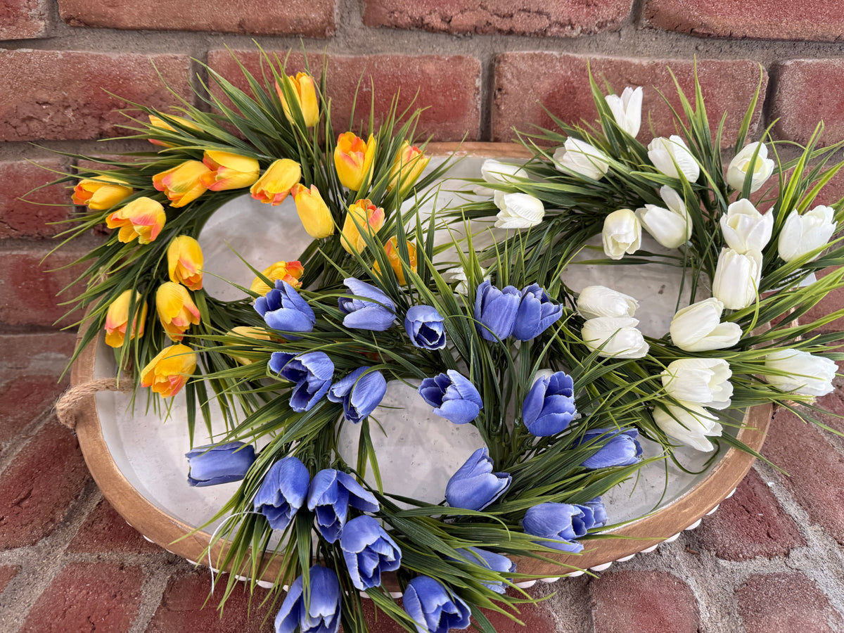 Teeny Tiny Tulip Candle Ring - 3 Colors