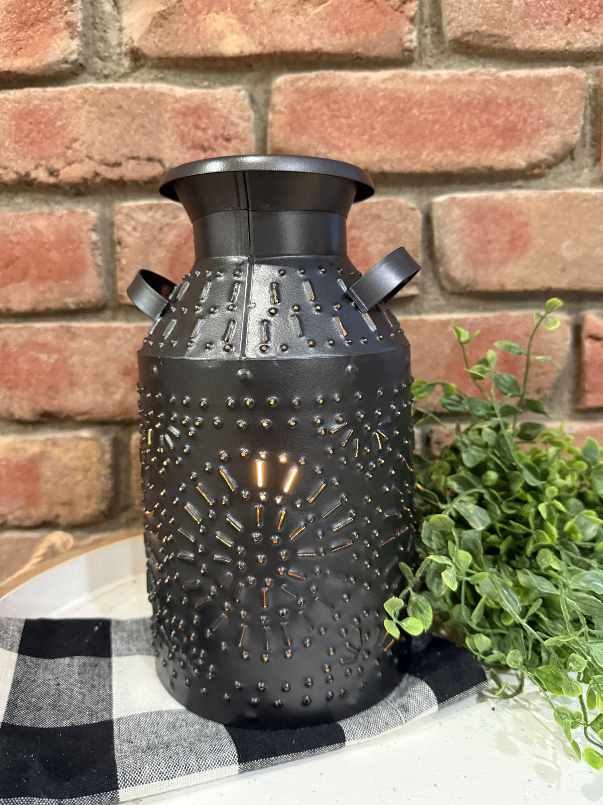 Milk Can Accent Light